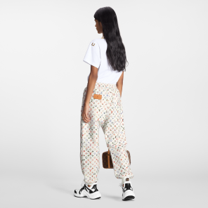 【爽やかアート♡】LV パンツシャンブレー モノグラム LOUIS VUITTON - ルイヴィトン 25AW RM252MQ FUG HTP48W